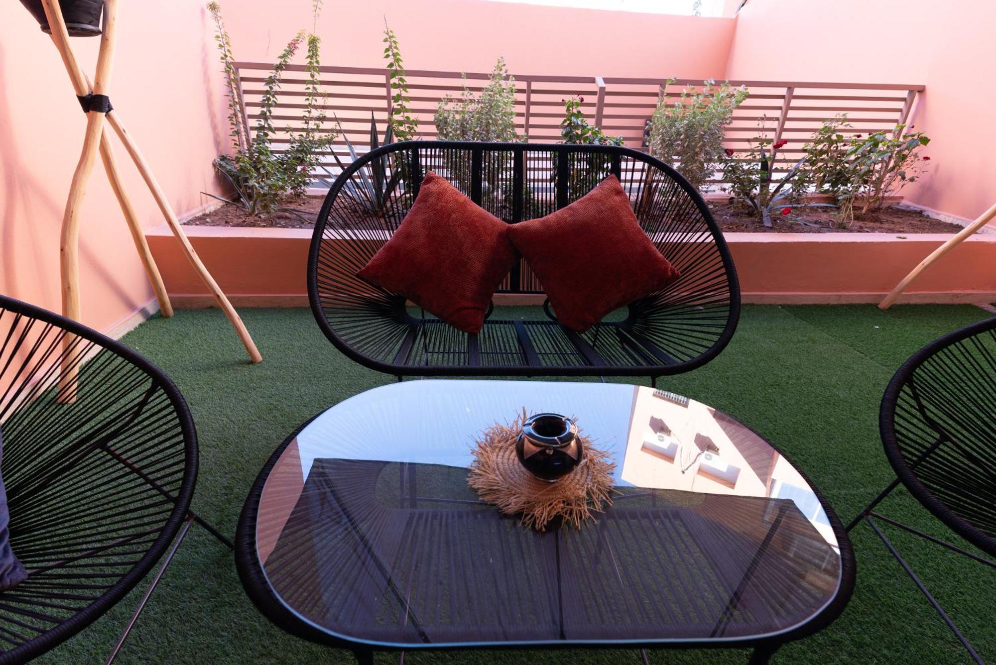 Appartement Au Coeur De Marrakech Marrakesh Exterior foto